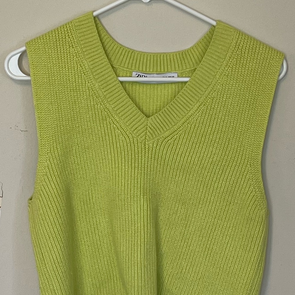 Like Green Zara Knit Vest
